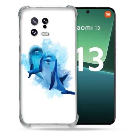 Coque Renforcée pour Xiaomi Mi 13 Animal Dauphin Duo