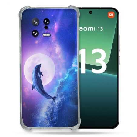 Coque Renforcée pour Xiaomi Mi 13 Animal Dauphin Vague