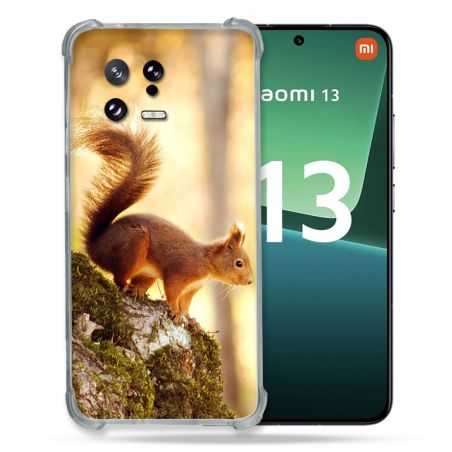 Coque Renforcée pour Xiaomi Mi 13 Animal Ecureuil Bois