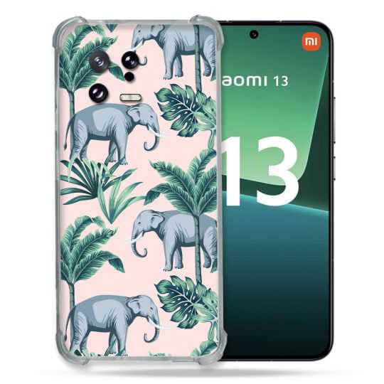 Coque Renforcée pour Xiaomi Mi 13 Animal Elephant Pattern