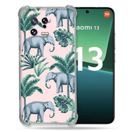 Coque Renforcée pour Xiaomi Mi 13 Animal Elephant Pattern