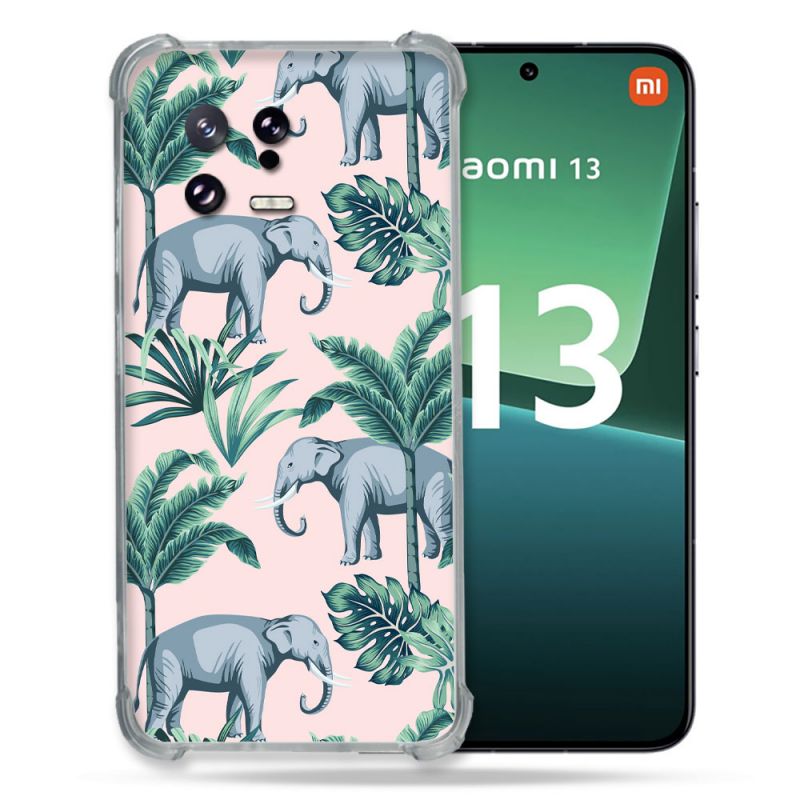 Coque Renforcée pour Xiaomi Mi 13 Animal Elephant Pattern
