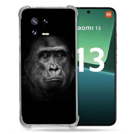 Coque Renforcée pour Xiaomi Mi 13 Animal Gorille Noir