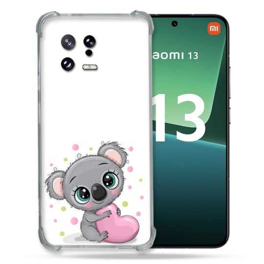 Coque Renforcée pour Xiaomi Mi 13 Animal Koala Cœur