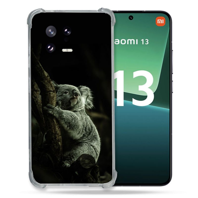 Coque Renforcée pour Xiaomi Mi 13 Animal Koala Noir