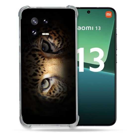 Coque Renforcée pour Xiaomi Mi 13 Animal Leopard Yeux