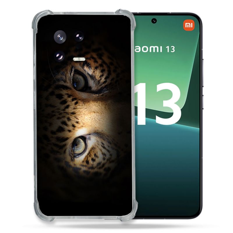 Coque Renforcée pour Xiaomi Mi 13 Animal Leopard Yeux