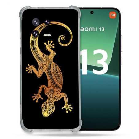 Coque Renforcée pour Xiaomi Mi 13 Animal Lezard Noir