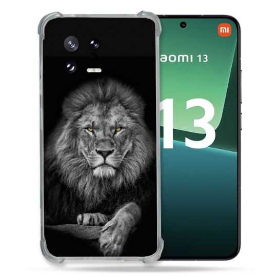 Coque Renforcée pour Xiaomi Mi 13 Animal Lion Majestueux