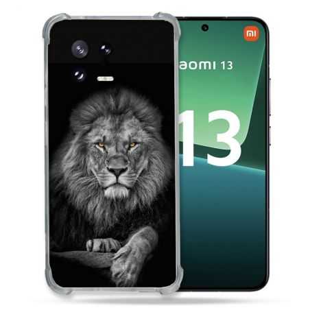 Coque Renforcée pour Xiaomi Mi 13 Animal Lion Majestueux