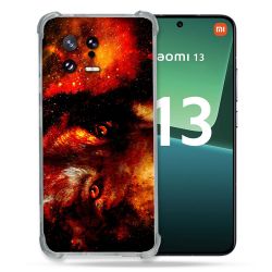 Coque Renforcée pour Xiaomi Mi 13 Animal Loup Espace