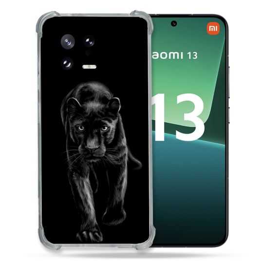Coque Renforcée pour Xiaomi Mi 13 Animal Panthère Noire