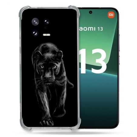 Coque Renforcée pour Xiaomi Mi 13 Animal Panthère Noire