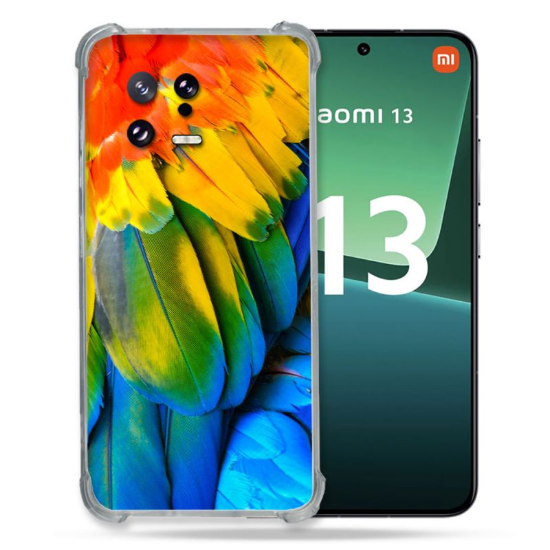 Coque Renforcée pour Xiaomi Mi 13 Animal Perroquet Plume