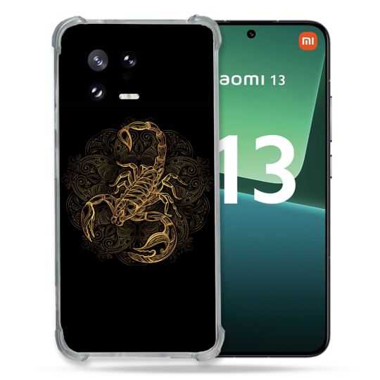 Coque Renforcée pour Xiaomi Mi 13 Animal Scorpion Fresque