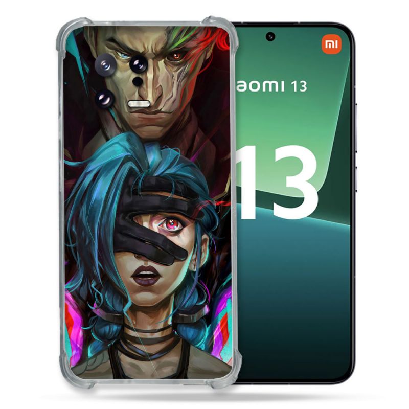 Coque Renforcée pour Xiaomi Mi 13 Arcane Jynx Bleu
