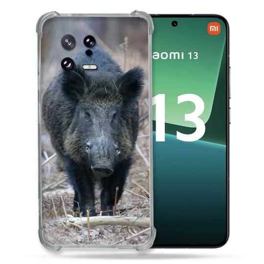 Coque Renforcée pour Xiaomi Mi 13 Chasse Sanglier Pin