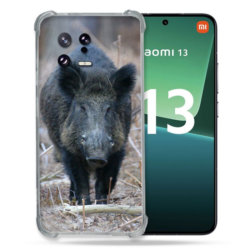 Coque Renforcée pour Xiaomi Mi 13 Chasse Sanglier Pin