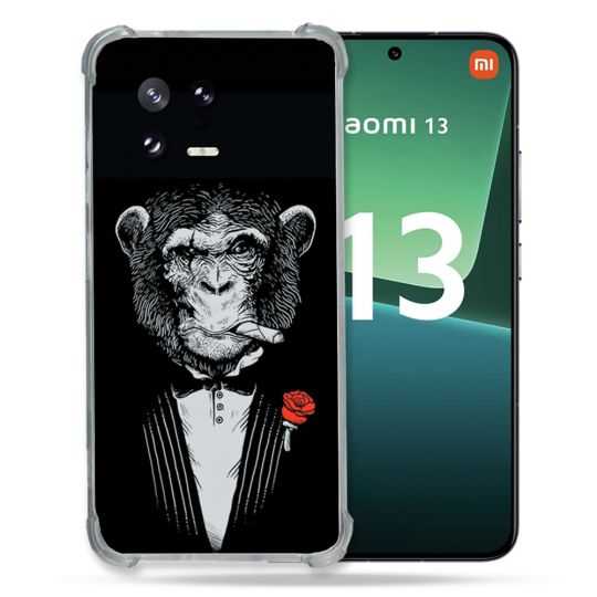 Coque Renforcée pour Xiaomi Mi 13 Decale Singe Mafia