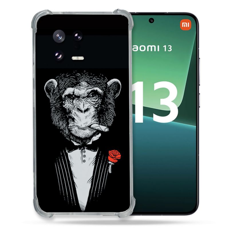 Coque Renforcée pour Xiaomi Mi 13 Decale Singe Mafia