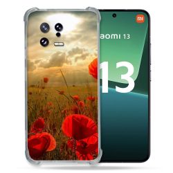 Coque Renforcée pour Xiaomi Mi 13 Fleur Coquelicot