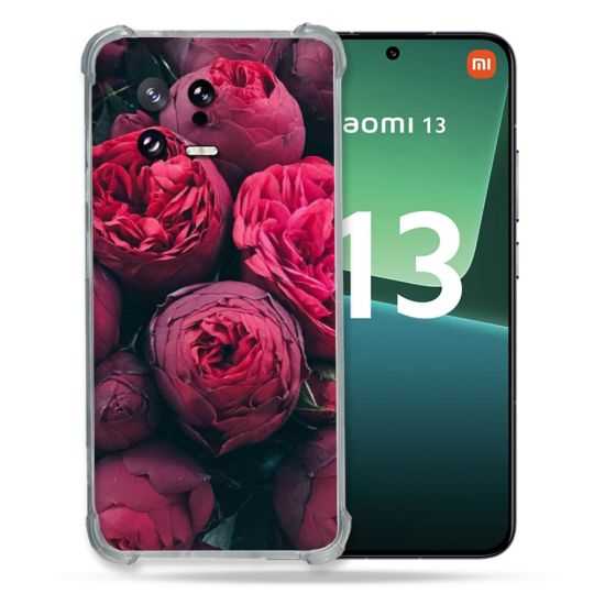 Coque Renforcée pour Xiaomi Mi 13 Fleur Pivoine