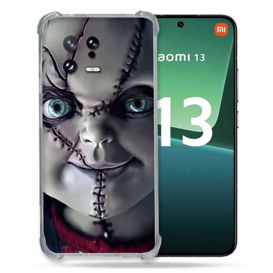 Coque Renforcée pour Xiaomi Mi 13 Horreur Chucky Cicatrice