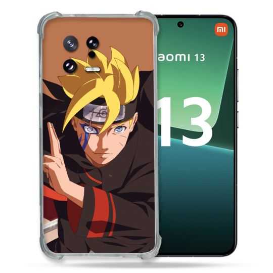 Coque Renforcée pour Xiaomi Mi 13 Manga Boruto Signe