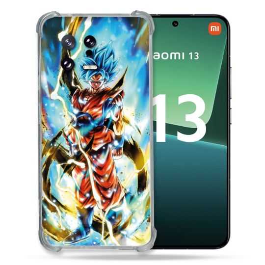 Coque Renforcée pour Xiaomi Mi 13 Manga Dragon Ball Sangoku Blanc
