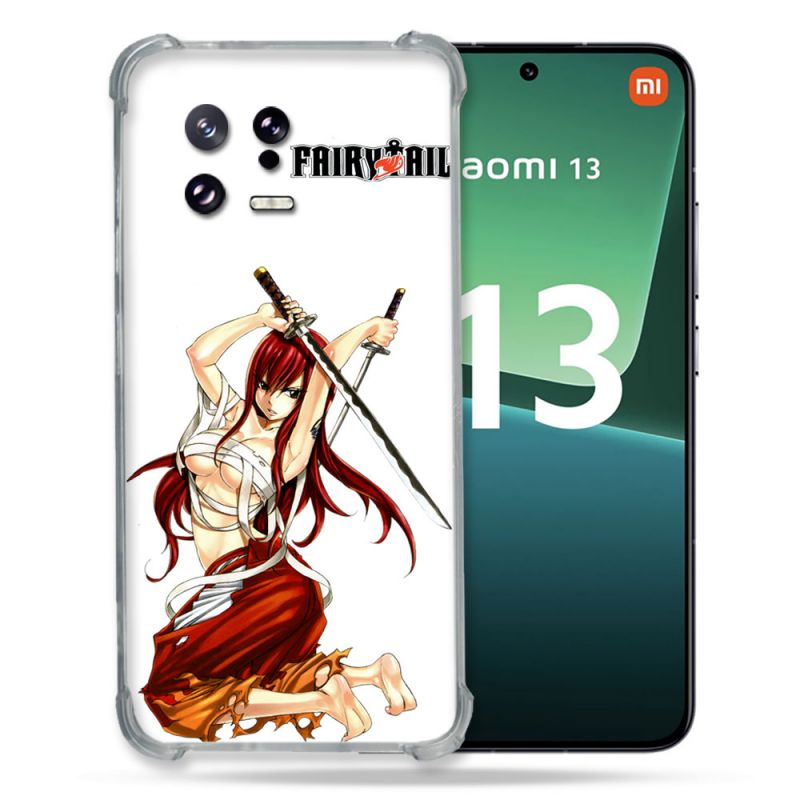 Coque Renforcée pour Xiaomi Mi 13 Manga Fairy Tail Erza