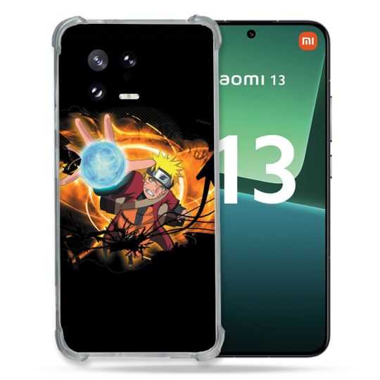 Coque Renforcée pour Xiaomi Mi 13 Manga Naruto Noir