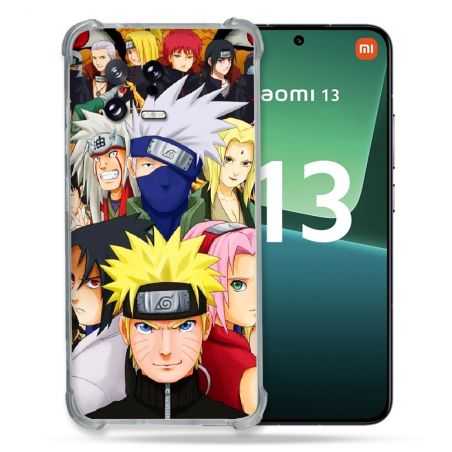 Coque Renforcée pour Xiaomi Mi 13 Manga Naruto Team
