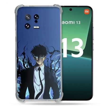 Coque Renforcée pour Xiaomi Mi 13 Manga Solo Leveling Sung Bleu