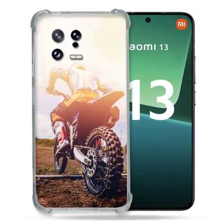 Coque Renforcée pour Xiaomi Mi 13 Moto Cross Soleil