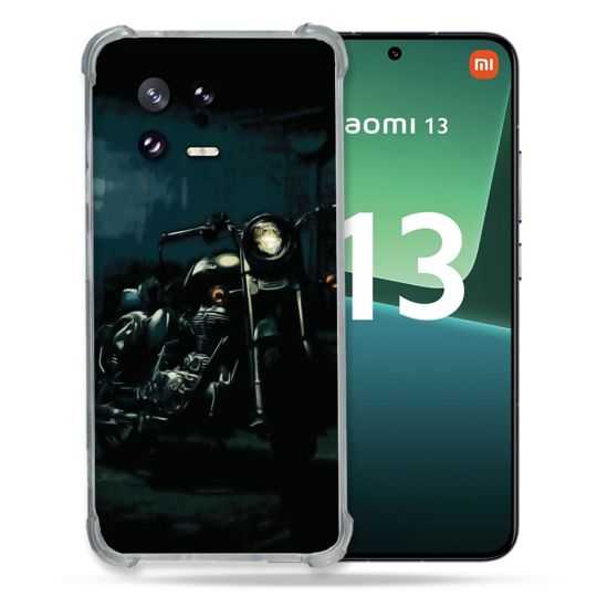 Coque Renforcée pour Xiaomi Mi 13 Moto Harley Vintage