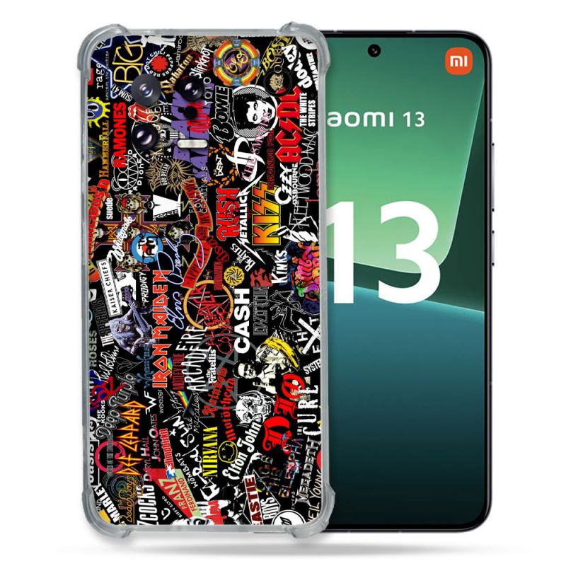 Coque Renforcée pour Xiaomi Mi 13 Musique Rock Groupe