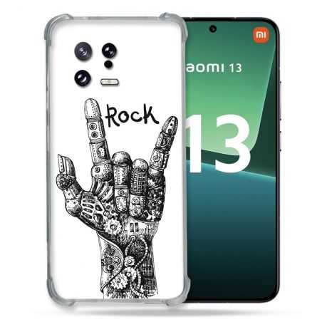 Coque Renforcée pour Xiaomi Mi 13 Musique Rock Main