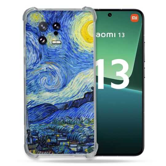 Coque Renforcée pour Xiaomi Mi 13 Peinture La nuit étoilée
