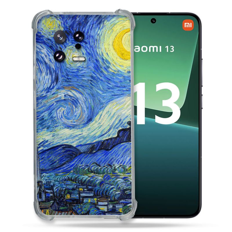 Coque Renforcée pour Xiaomi Mi 13 Peinture La nuit étoilée