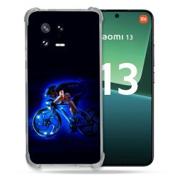 Coque Renforcée pour Xiaomi Mi 13 Sport Cyclisme Bleu