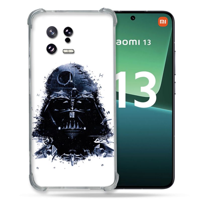 Coque Renforcée pour Xiaomi Mi 13 Star Wars - Dark Vador Blanc