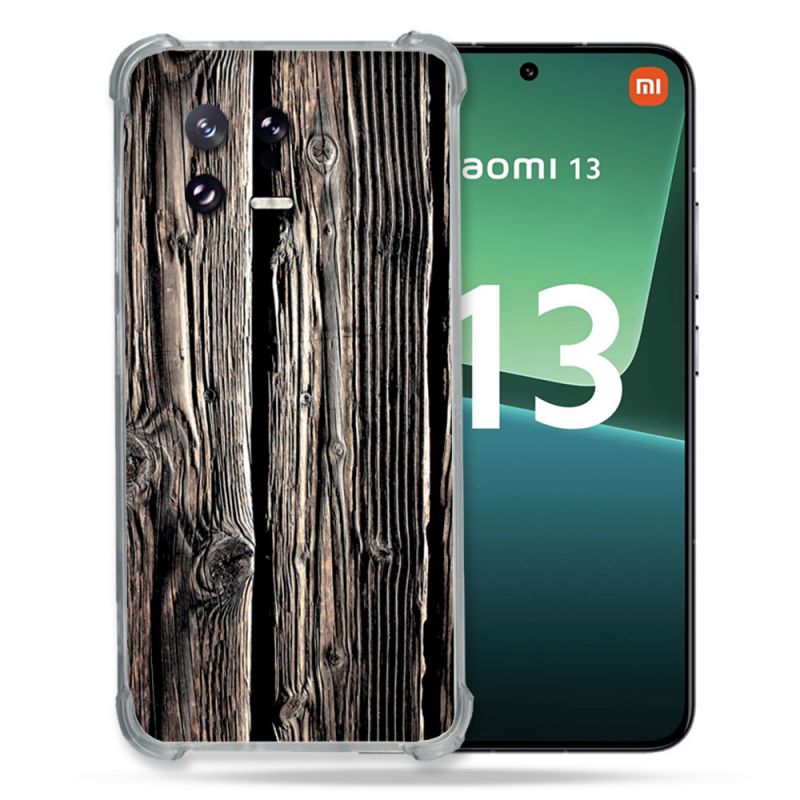 Coque Renforcée pour Xiaomi Mi 13 Texture Bois