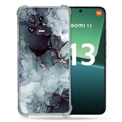 Coque Renforcée pour Xiaomi Mi 13 Texture Marbre Gris