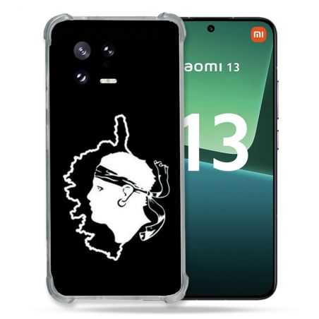 Coque Renforcée pour Xiaomi Mi 13 Voyage Corse Noir