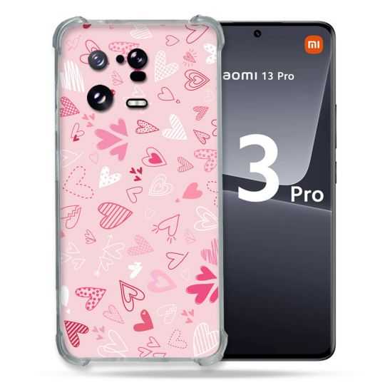 Coque Renforcée pour Xiaomi Mi 13 PRO Amour Ptis Coeurs