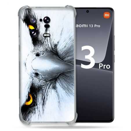 Coque Renforcée pour Xiaomi Mi 13 PRO Animal Aigle Royal Blanc