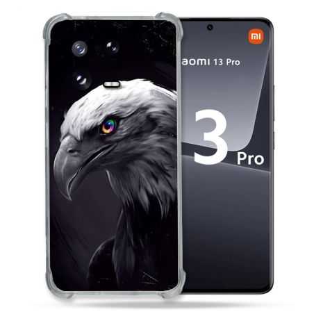 Coque Renforcée pour Xiaomi Mi 13 PRO Animal Aigle Royal Noir
