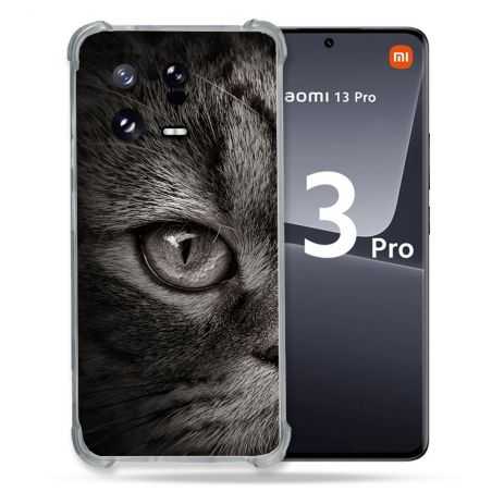 Coque Renforcée pour Xiaomi Mi 13 PRO Animal Chat Gris