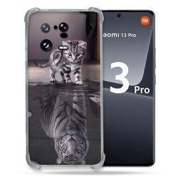 Coque Renforcée pour Xiaomi Mi 13 PRO Animal Chat Reflet