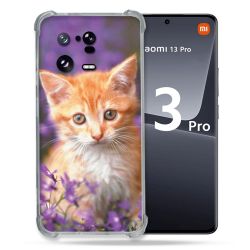 Coque Renforcée pour Xiaomi Mi 13 PRO Animal Chat Violet
